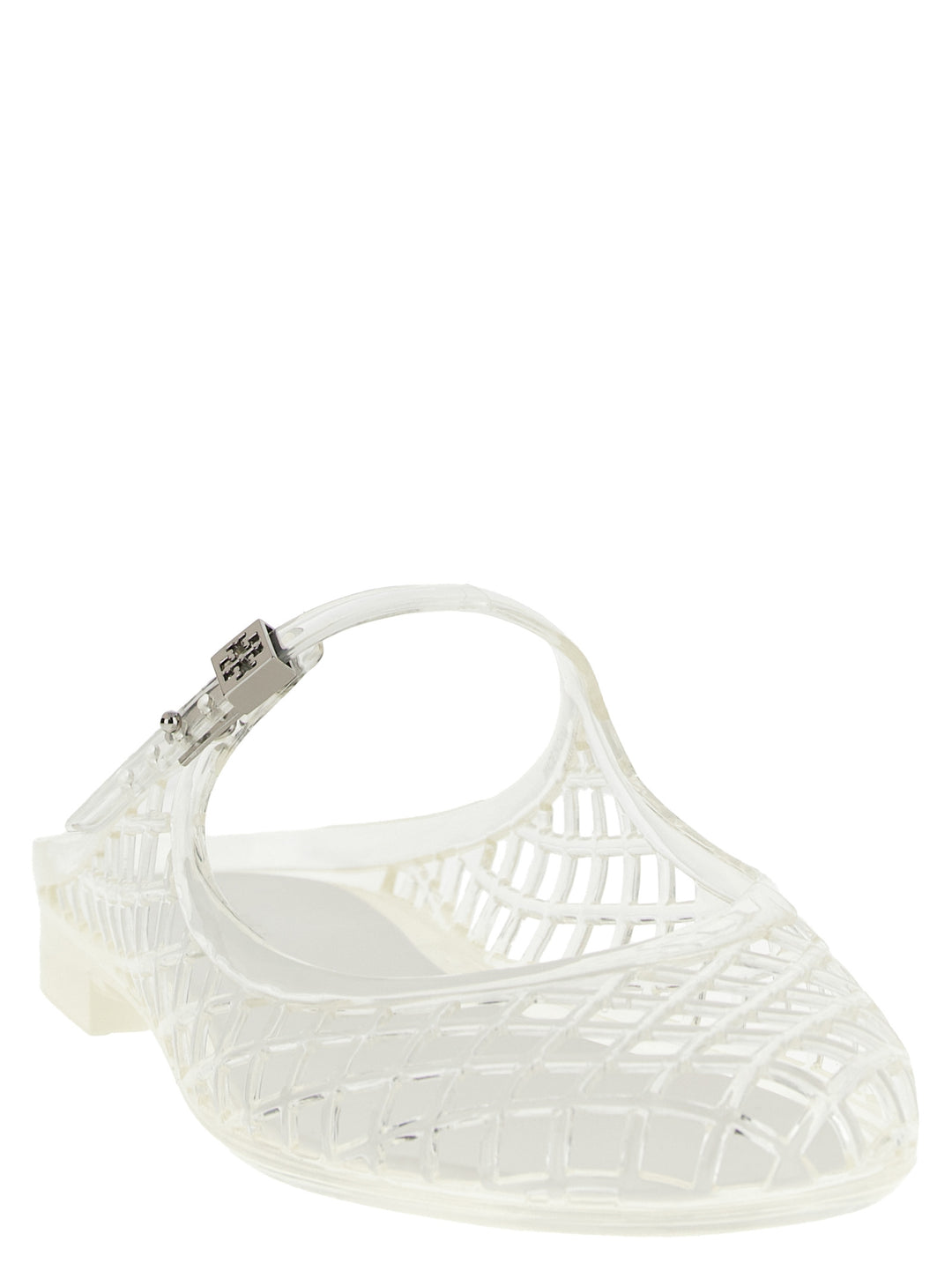Tory Burch Mello Mary Jane Jelly Flat shoes - Bianco | 7ad5b343b1a5f3dd5c56890194f0cb9b6e60c06e