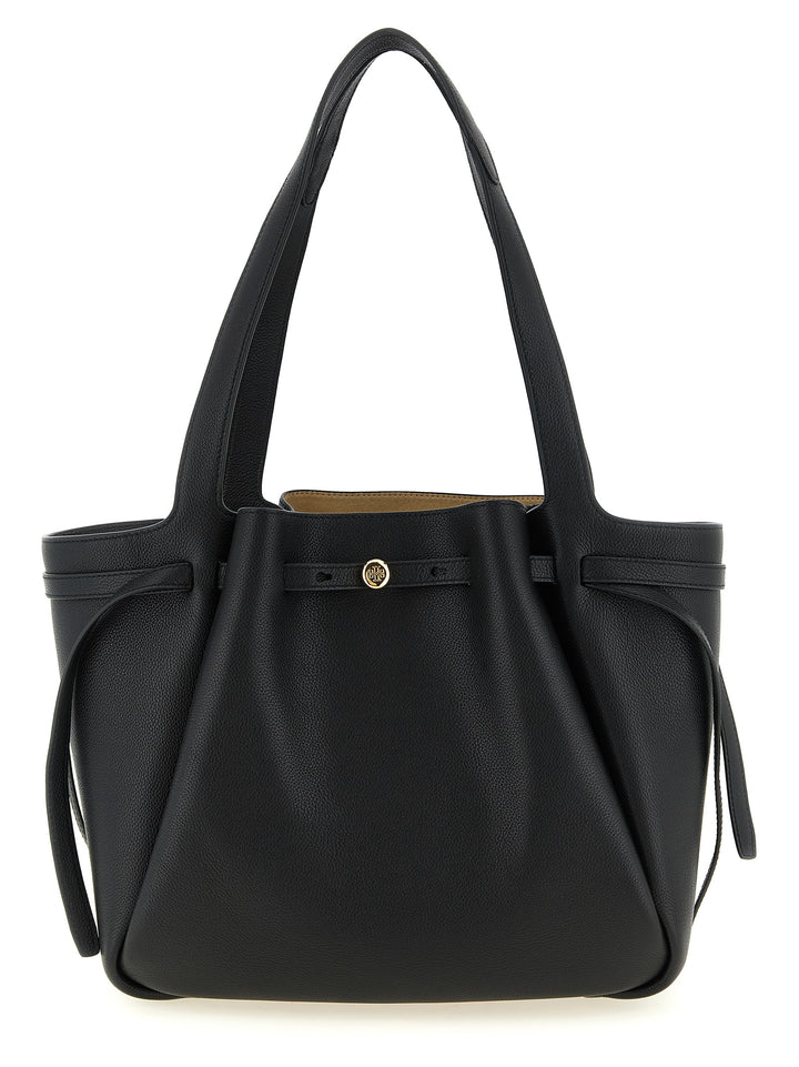 Tory Burch Romy Tote Tote - Nero | f84df6aa2d9cf6a78bfa3f0435a06f63dfa0364a