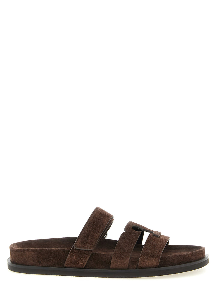 Tory Burch Ines Sandali - Marrone | 1f4e30598d180f36941be1df6c7f391154b6c119