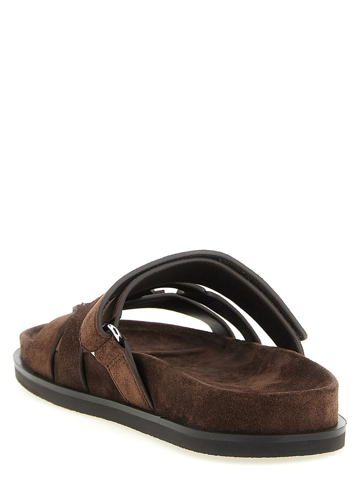 Tory Burch Ines Sandali - Marrone | c430bef542670b3fefac96f95b0103a0ea1546af