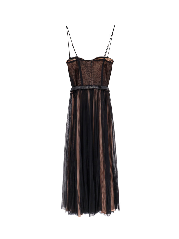 Elisabetta Franchi Dresses - Blacks and greys | 075c6efa39f411dee8f1b7fb06c97f9b5026fc64