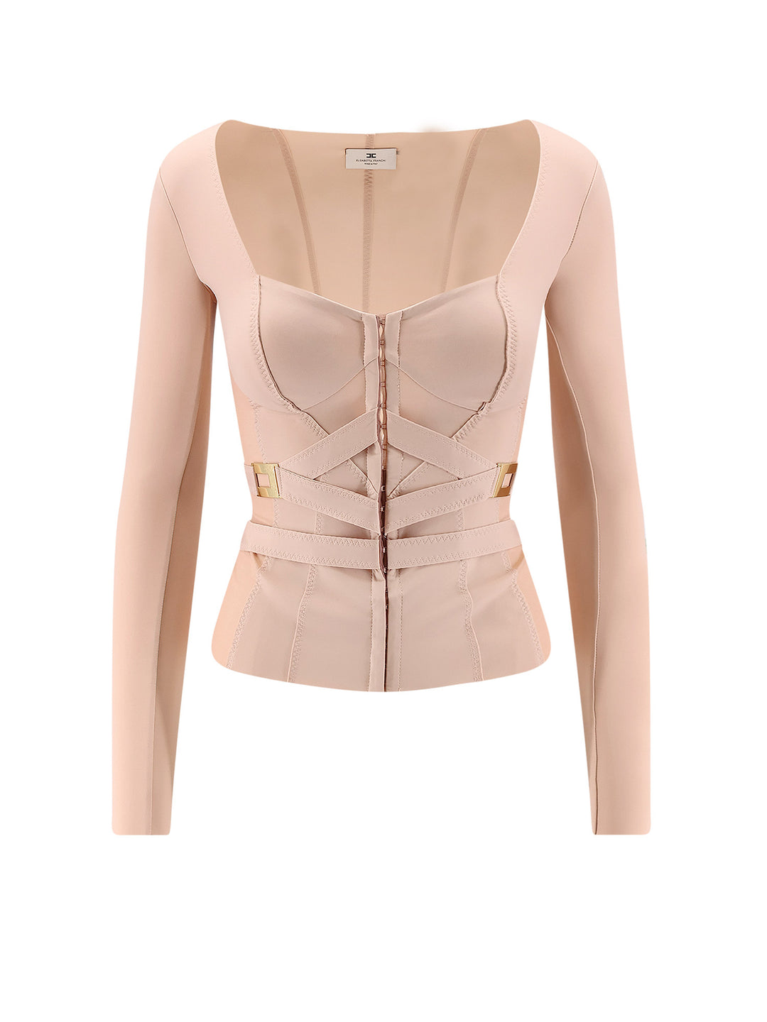 Elisabetta Franchi T-shirts and Polos - Nude | 90f7d99761b2d8e82cb48a05e552578d3ecee7c1