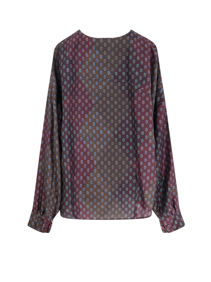 Dries Van Noten Shirts - Blue and green | afa32213bb2dd6c32816575f26ce9664f4d5a828