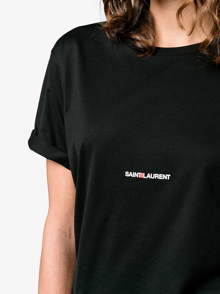 Saint Laurent Paris T-shirts - Nero | 9612cbc11fb779503bcedd55d71ff4c841a96b7d