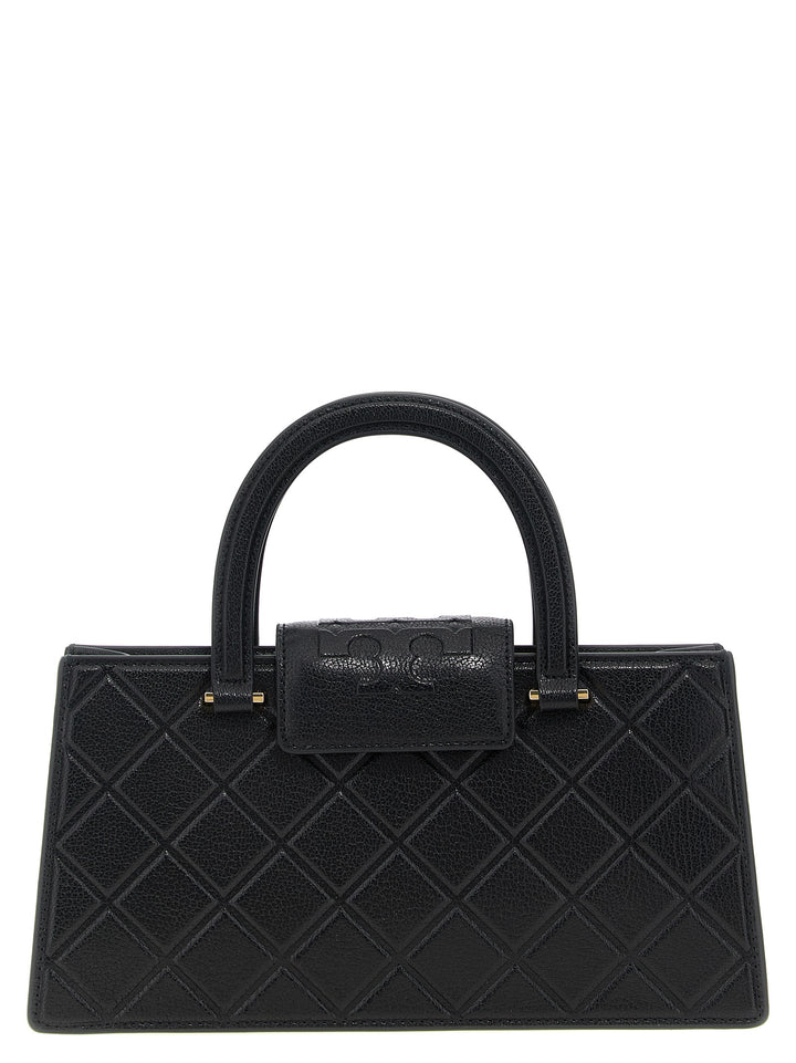 Tory Burch Fleming East-West Tote - Nero | 9f0de511974c08a0940f0d01a3fb680ef2003cb0