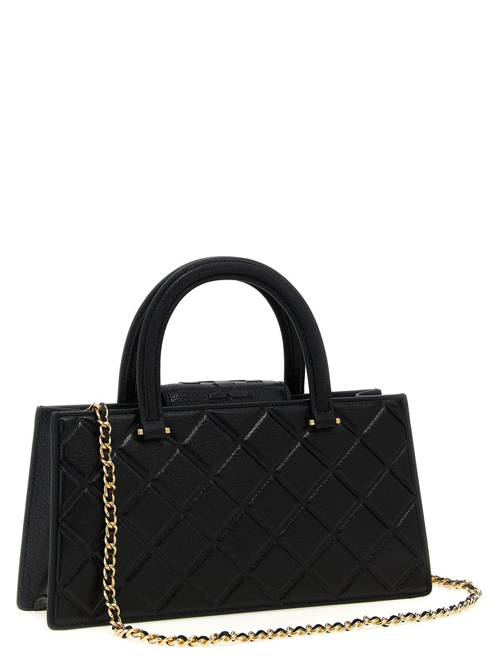 Tory Burch Fleming East-West Tote - Nero | 9f68eeca33ade662a6b591168eaf614df1161d98