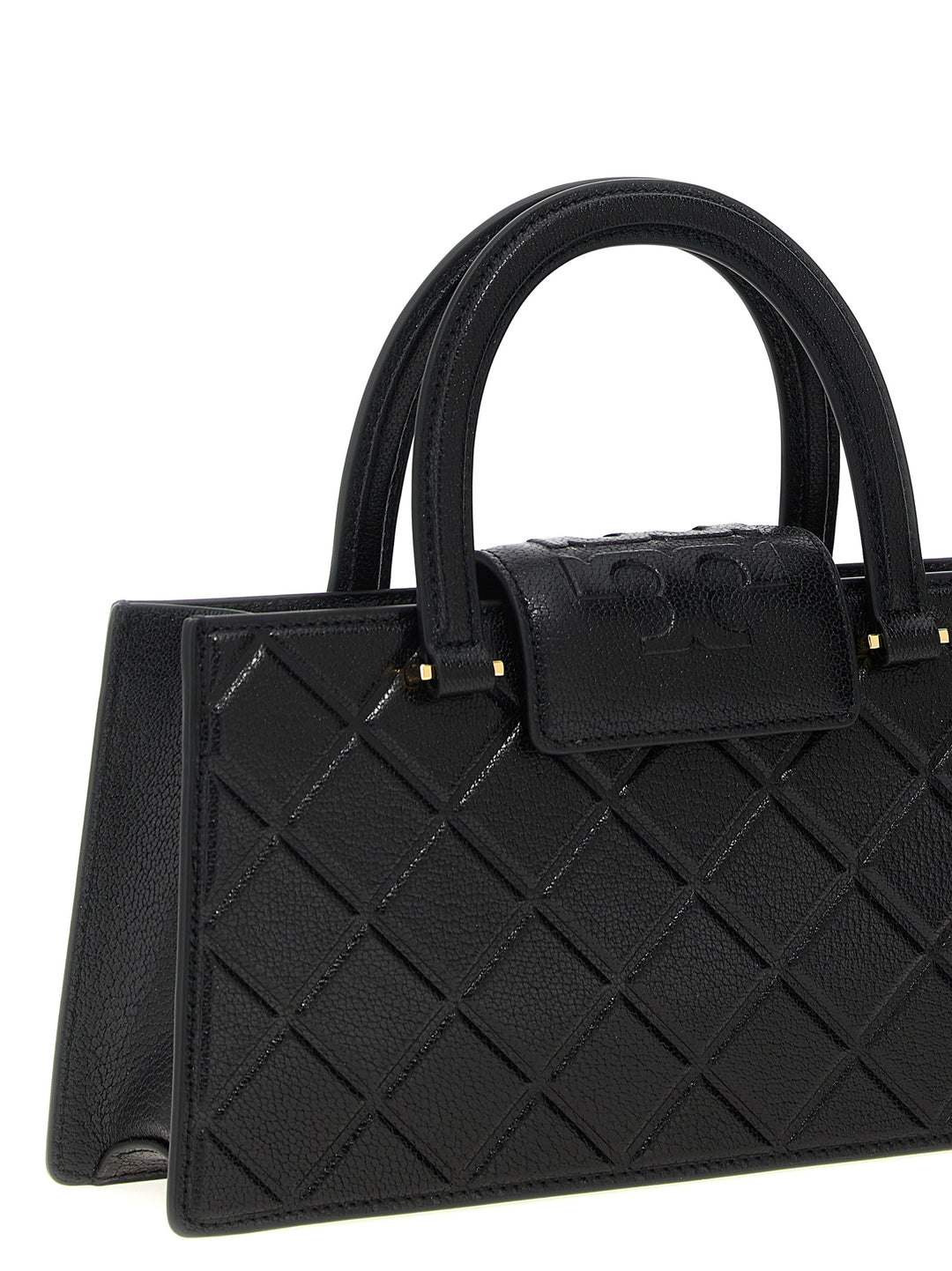 Tory Burch Fleming East-West Tote - Nero | 09a71cee2852219eb136f063e795f64ce1c54d61