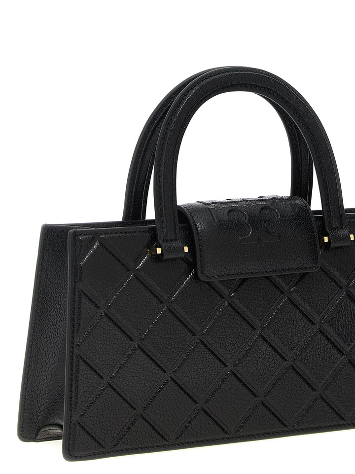 Tory Burch Fleming East-West Tote - Nero | 09a71cee2852219eb136f063e795f64ce1c54d61