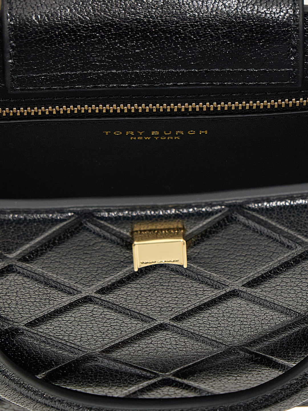 Tory Burch Fleming East-West Tote - Nero | 97a1fe2970fc323b300dc46d6b242c39555f9e9e