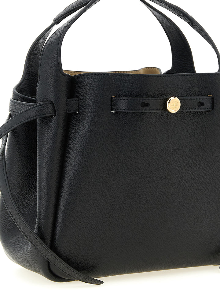 Tory Burch Romy Small Borse a Mano - Nero | 6286666cced800adf7f2922cb2288fcd17b827d9