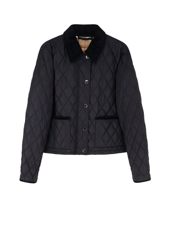 Nylon Jacket With Stitching