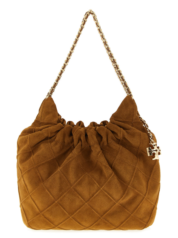 Tory Burch Fleming Mini Borse a Spalla e Tracolla - Marrone | d6ea7dfc393c09497605054f7a5a811ca96b6145