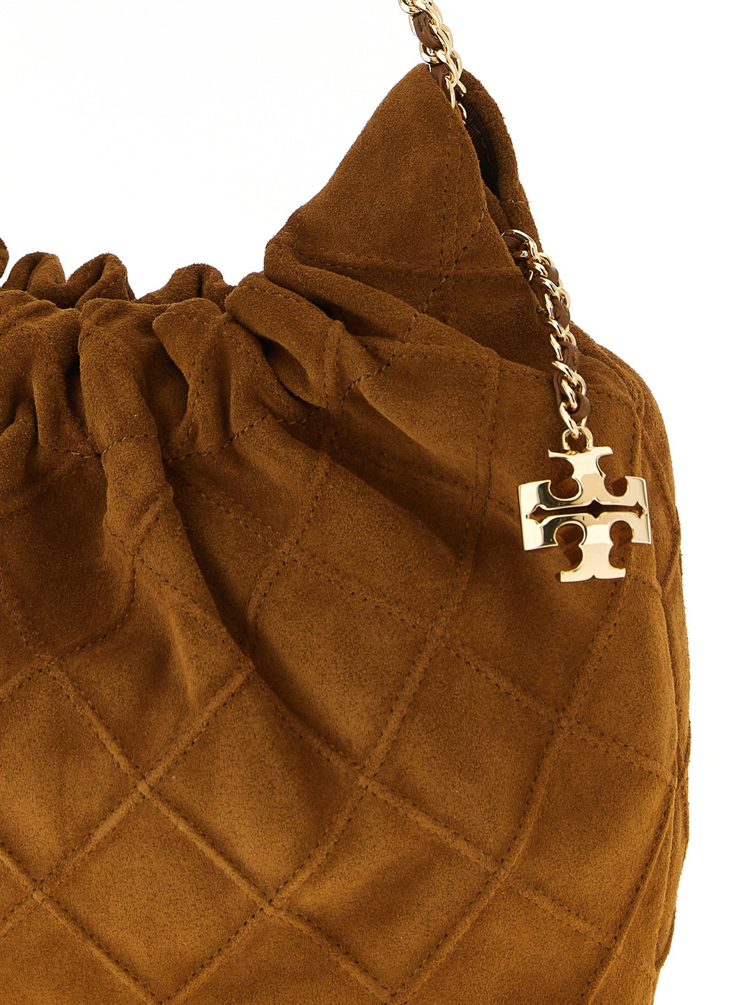 Tory Burch Fleming Mini Borse a Spalla e Tracolla - Marrone | eab0788810cc055e05f0af413145b76a2fe37ed6