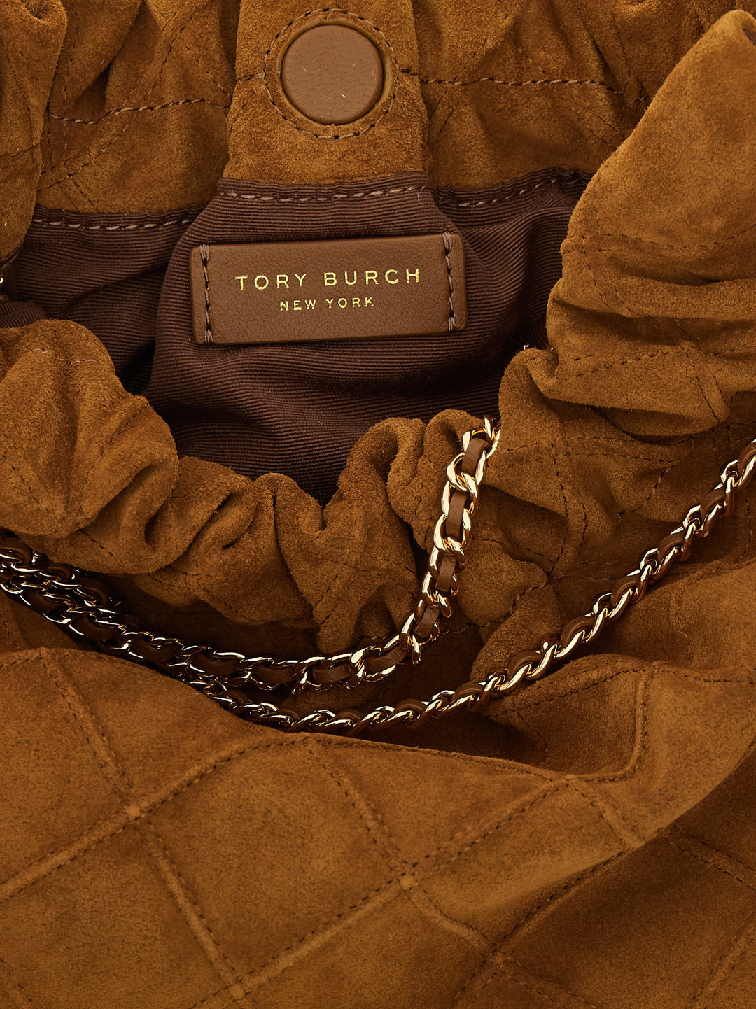 Tory Burch Fleming Mini Borse a Spalla e Tracolla - Marrone | 76d8816e3c875d4b5d88421fef96fe6903ffb6f9