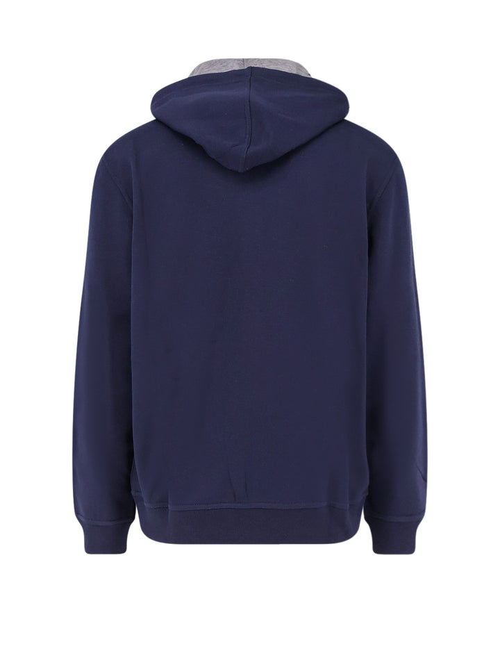 Brunello Cucinelli Sweaters - Blue and green | 1c88d9187c153a67137d126dd1f69a85f0d377de