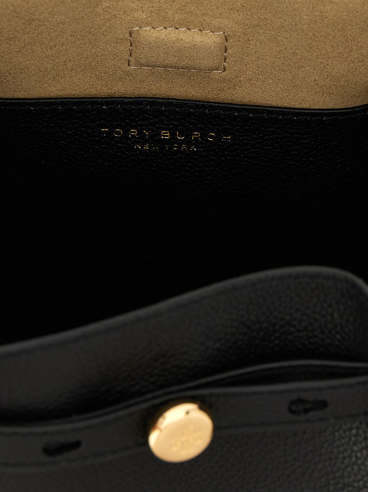 Tory Burch Romy Borse a Mano - Nero | 304ef0c8f6598ba3d65f3990a8a483434acebcb2
