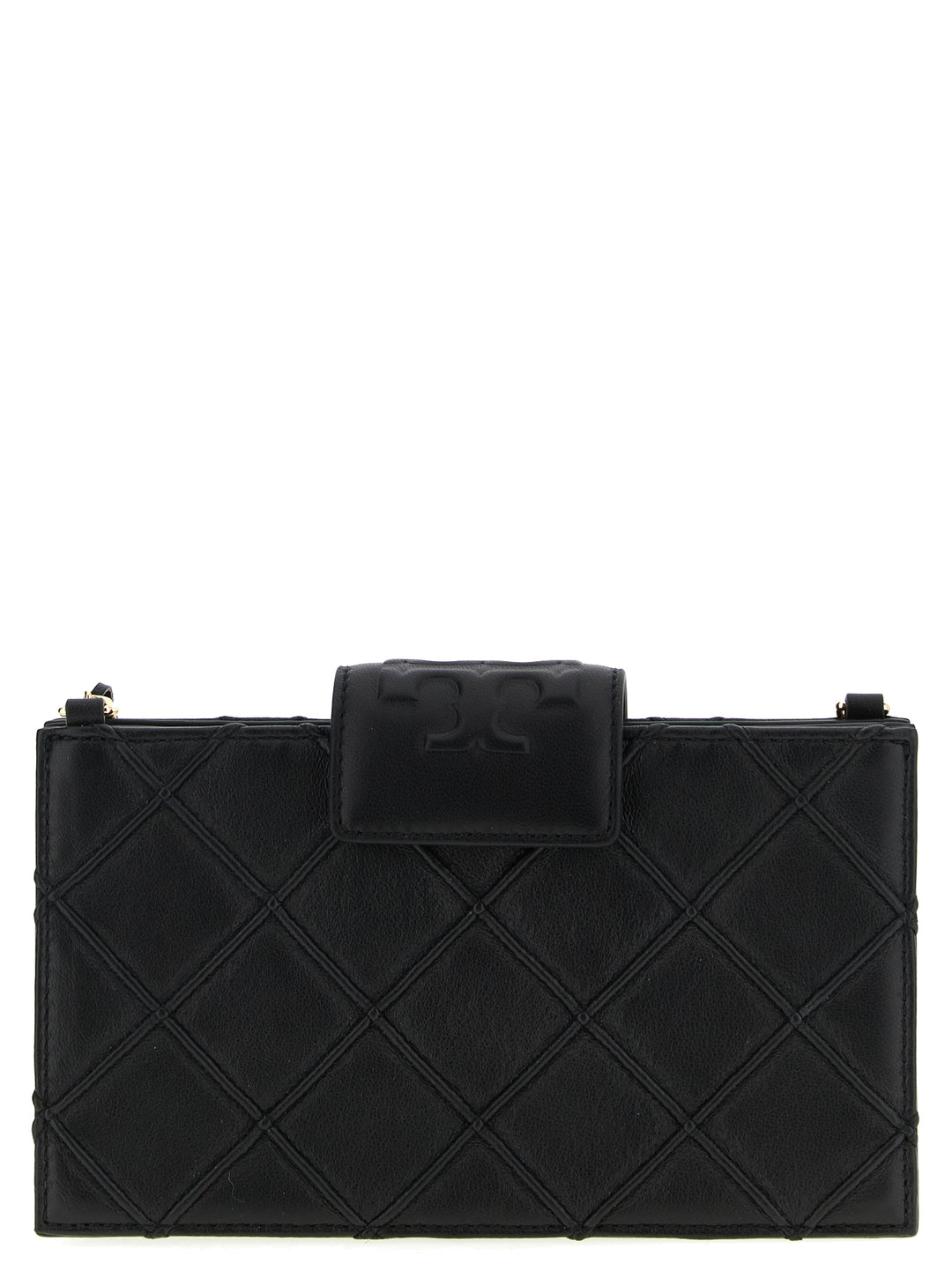 Tory Burch Fleming Portafogli - Nero | 608f174be1f9c9dd19cbcdf69fb21fd06fd693a1