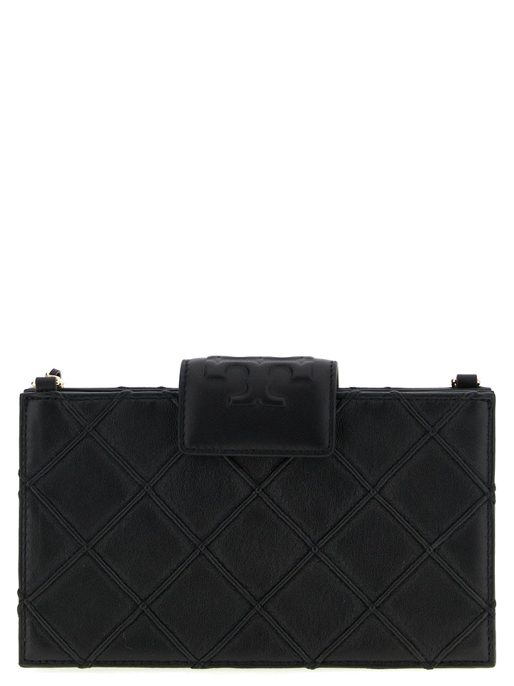 Tory Burch Fleming Portafogli - Nero | 608f174be1f9c9dd19cbcdf69fb21fd06fd693a1