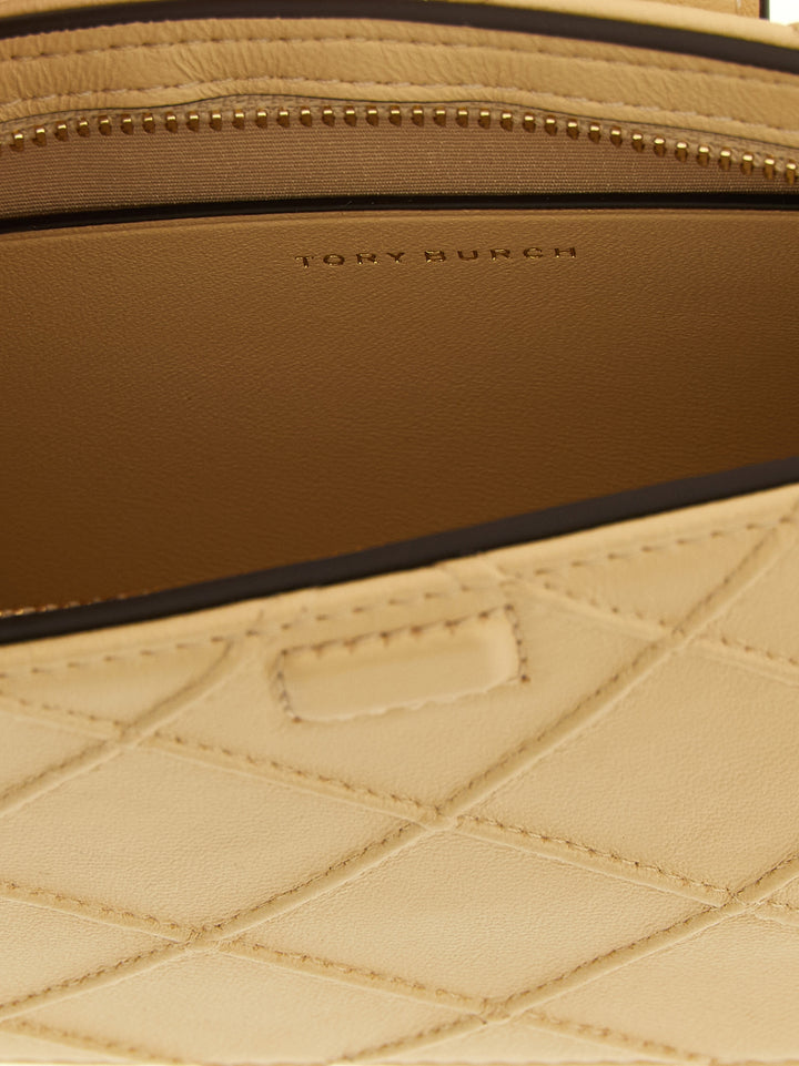 Tory Burch Fleming Portafogli - Beige | 261a4933147d91bc2ffbf90d865b0de3842010dd