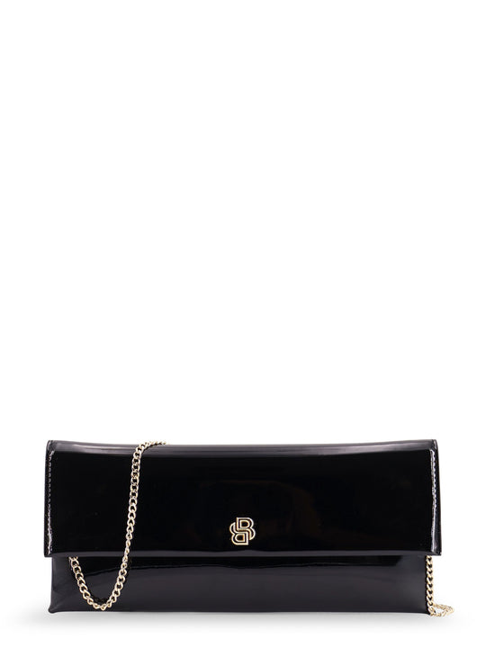 Patent Leather Clutch Bag