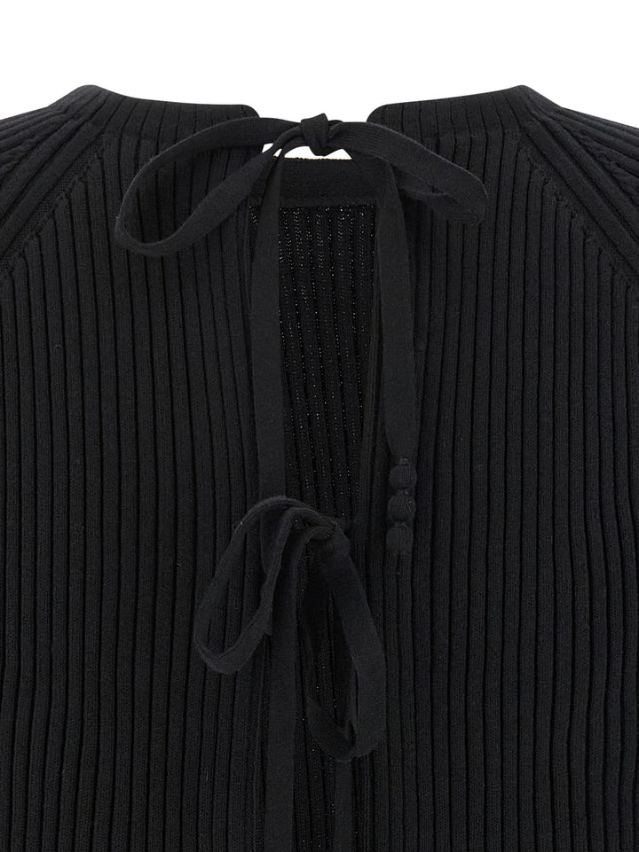 Tory Burch Back Closure Sweater Maglioni - Nero | 9f2505ef1c0f21d10b45cc54591df1e8fd1518d7