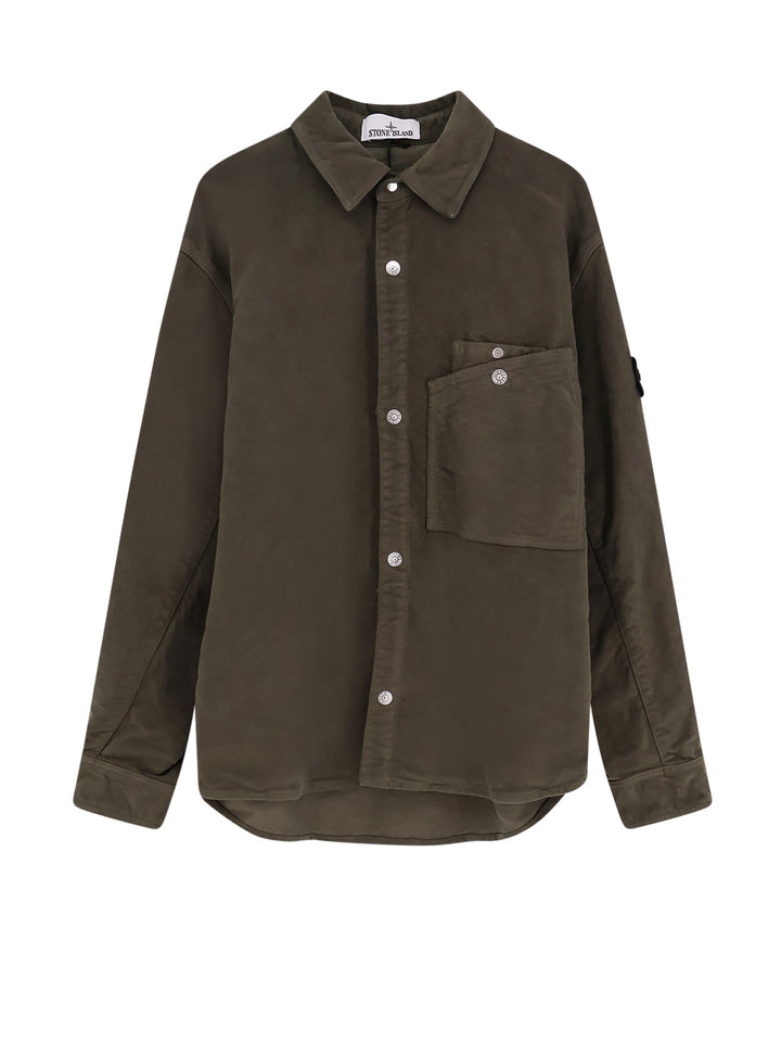 Stone Island Shirts - Military Green | f55cefcbe6694e9c5856c4b35c3253e3138b7d36