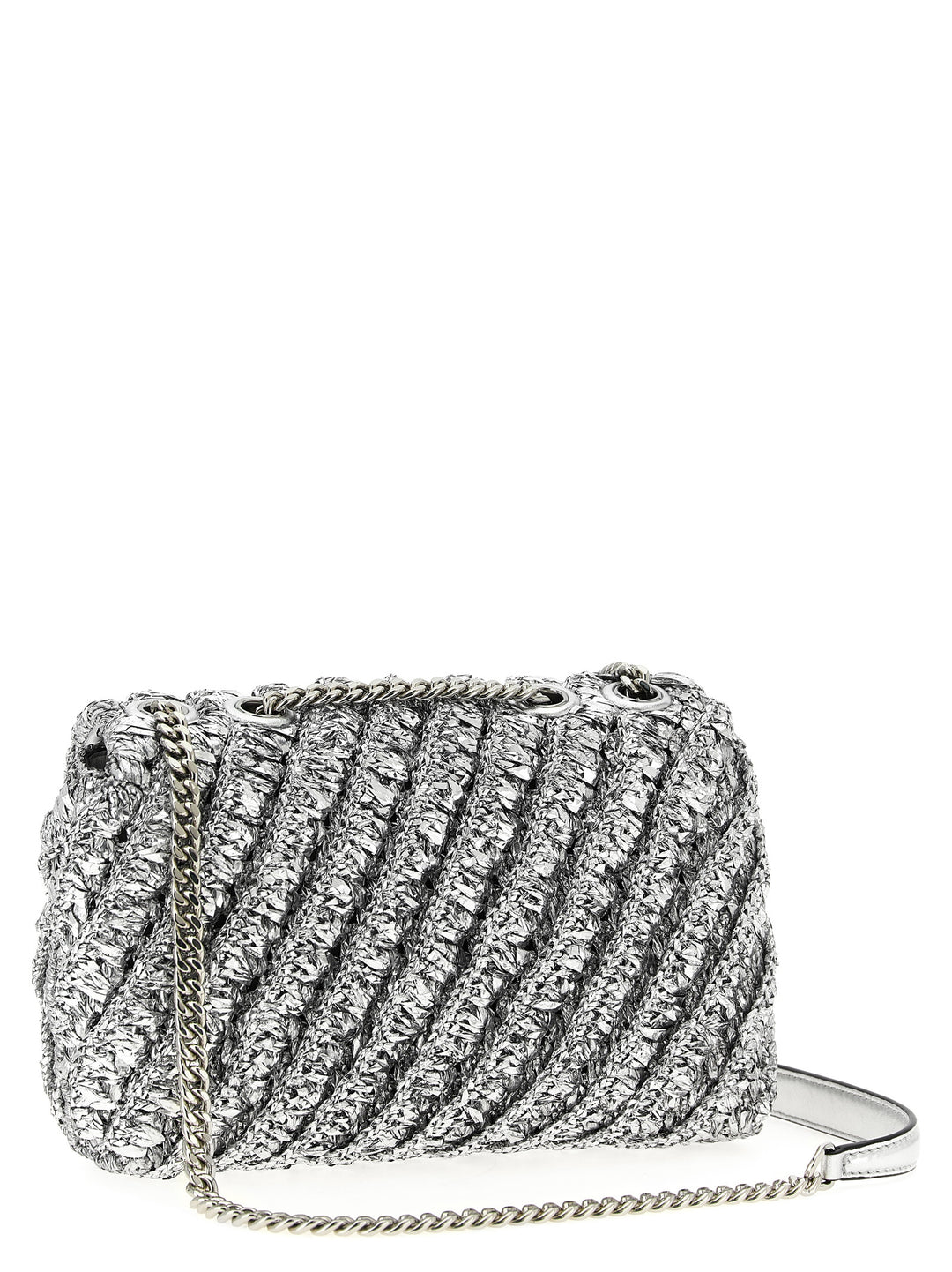 Tory Burch Kira Borse a Spalla e Tracolla - Silver | d9e640541c14c9ad74d4706fbc488e00a3e0ed78