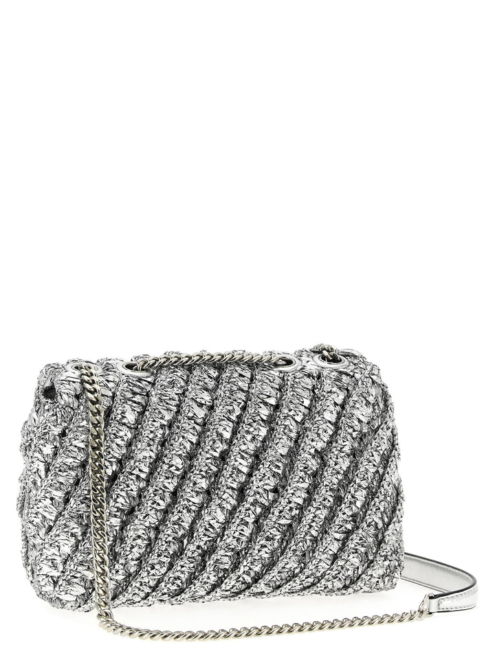 Tory Burch Kira Borse a Spalla e Tracolla - Silver | d9e640541c14c9ad74d4706fbc488e00a3e0ed78