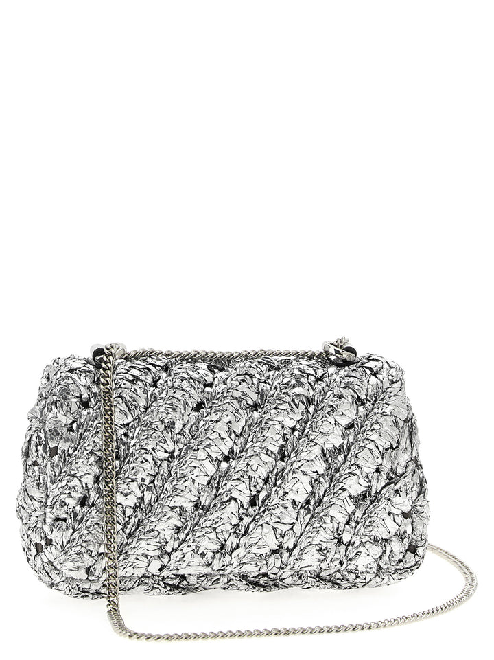 Tory Burch Kira Borse a Spalla e Tracolla - Silver | 0bf43008715fa96e69ec48b12ebc6e70c74cbcd6