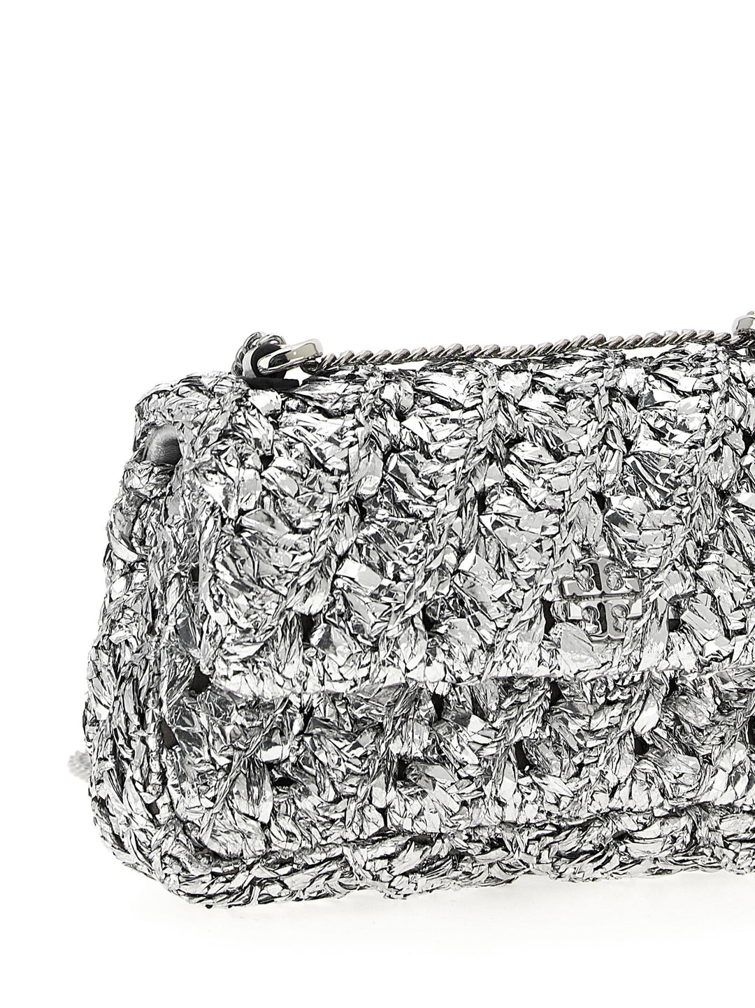 Tory Burch Kira Borse a Spalla e Tracolla - Silver | 0510577a0aaf55ba2aef0aa5c081a1c2f74964a4