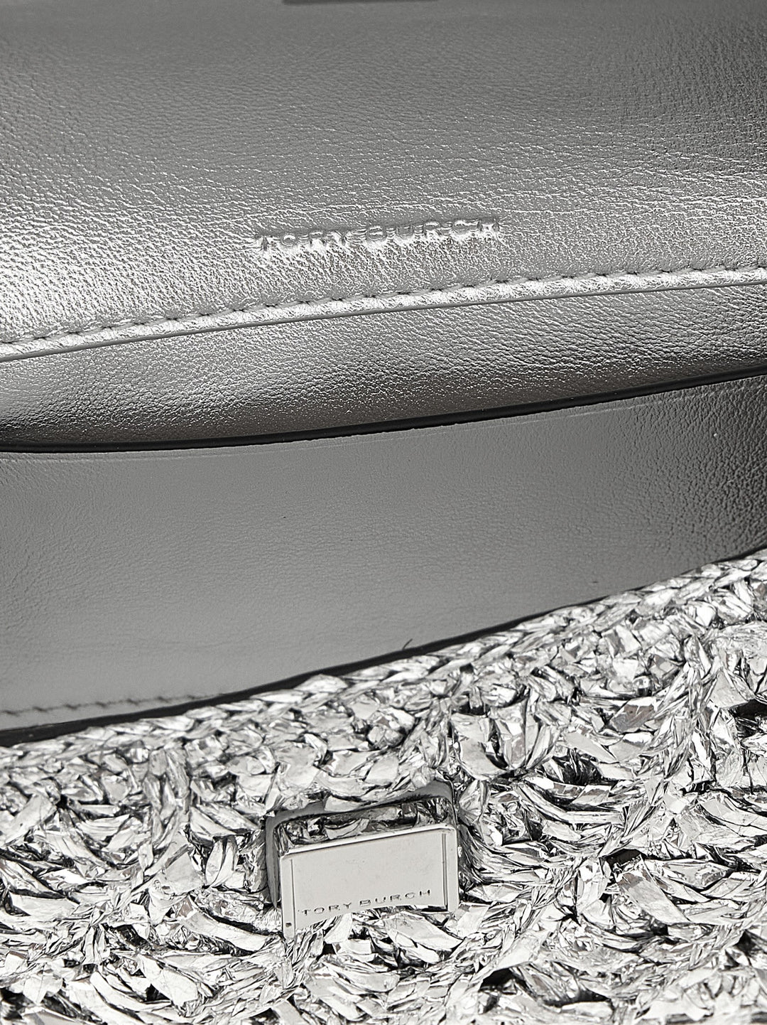 Tory Burch Kira Borse a Spalla e Tracolla - Silver | 11ff4a8ff28f2d54ca18f50cedae702d25fff3e4