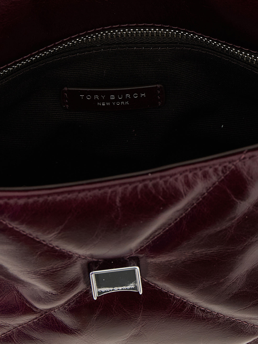 Tory Burch Kira Diamond Borse a Spalla e Tracolla - Bordeaux | 8165fc078a5f63ebb446466f0dabccbf80f97d61