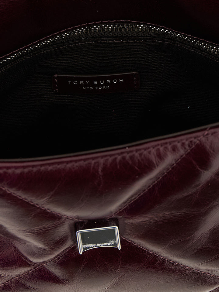 Tory Burch Kira Diamond Borse a Spalla e Tracolla - Bordeaux | 8165fc078a5f63ebb446466f0dabccbf80f97d61