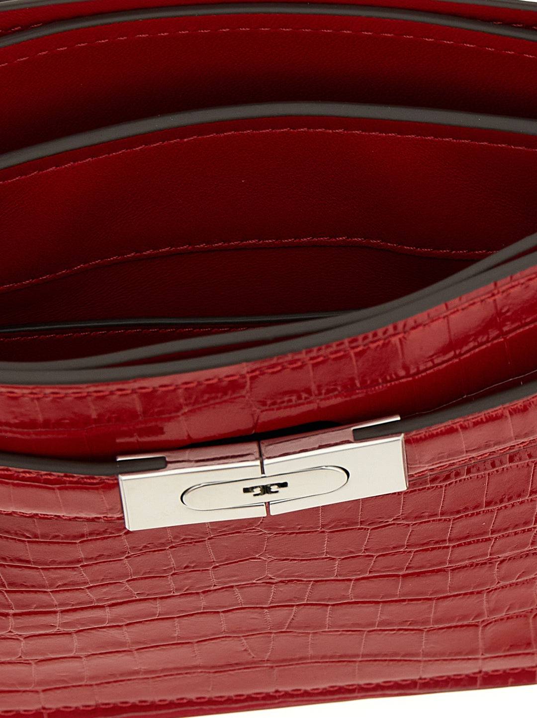 Tory Burch Petite Lee Radziwill Borse a Mano - Rosso | 0bda5b65145f7cf6a7f07b8203dd9c55fa82e56a