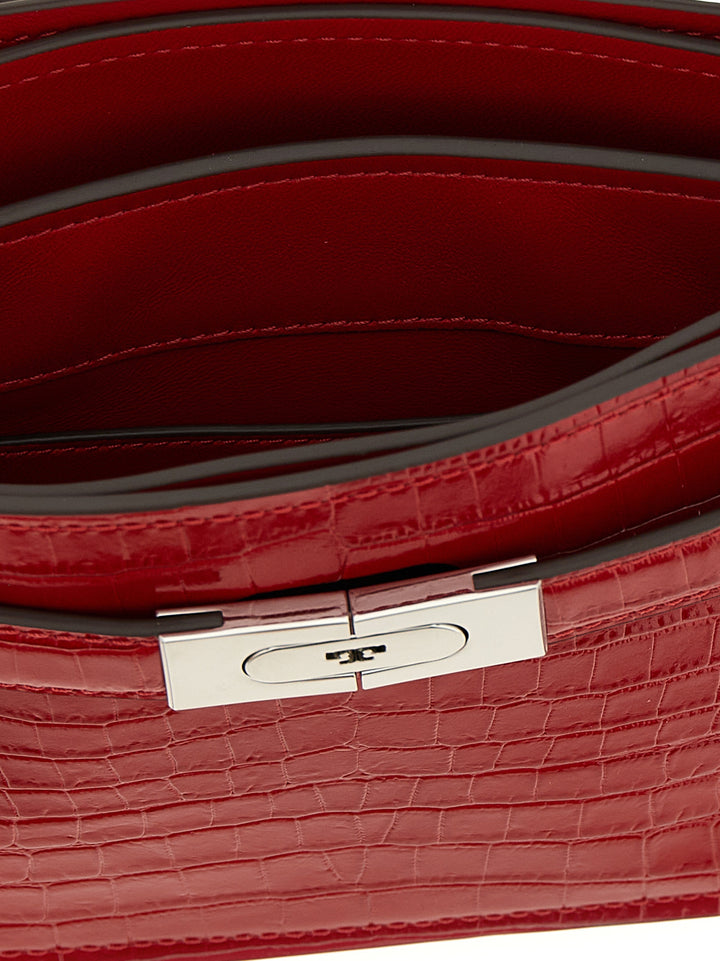 Tory Burch Petite Lee Radziwill Borse a Mano - Rosso | 0bda5b65145f7cf6a7f07b8203dd9c55fa82e56a