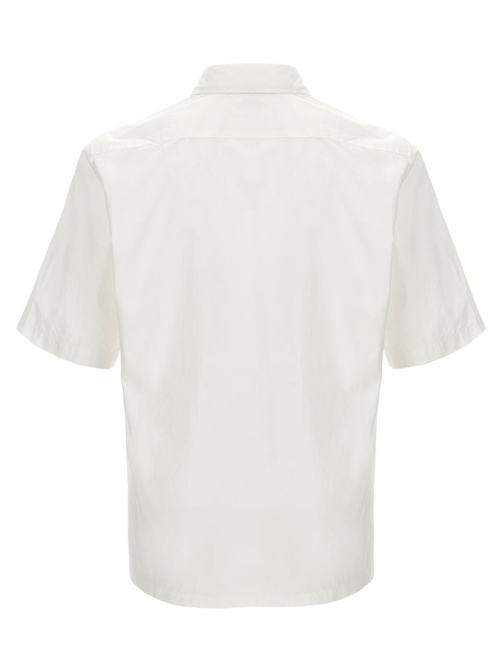 Logo Embroidery Shirt Camicie Bianco