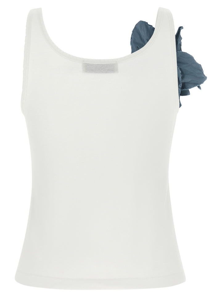 Tory Burch Shoulder Top Top - Blu | 1e8551ddde2223daf651dd36329e4969f7713b3c