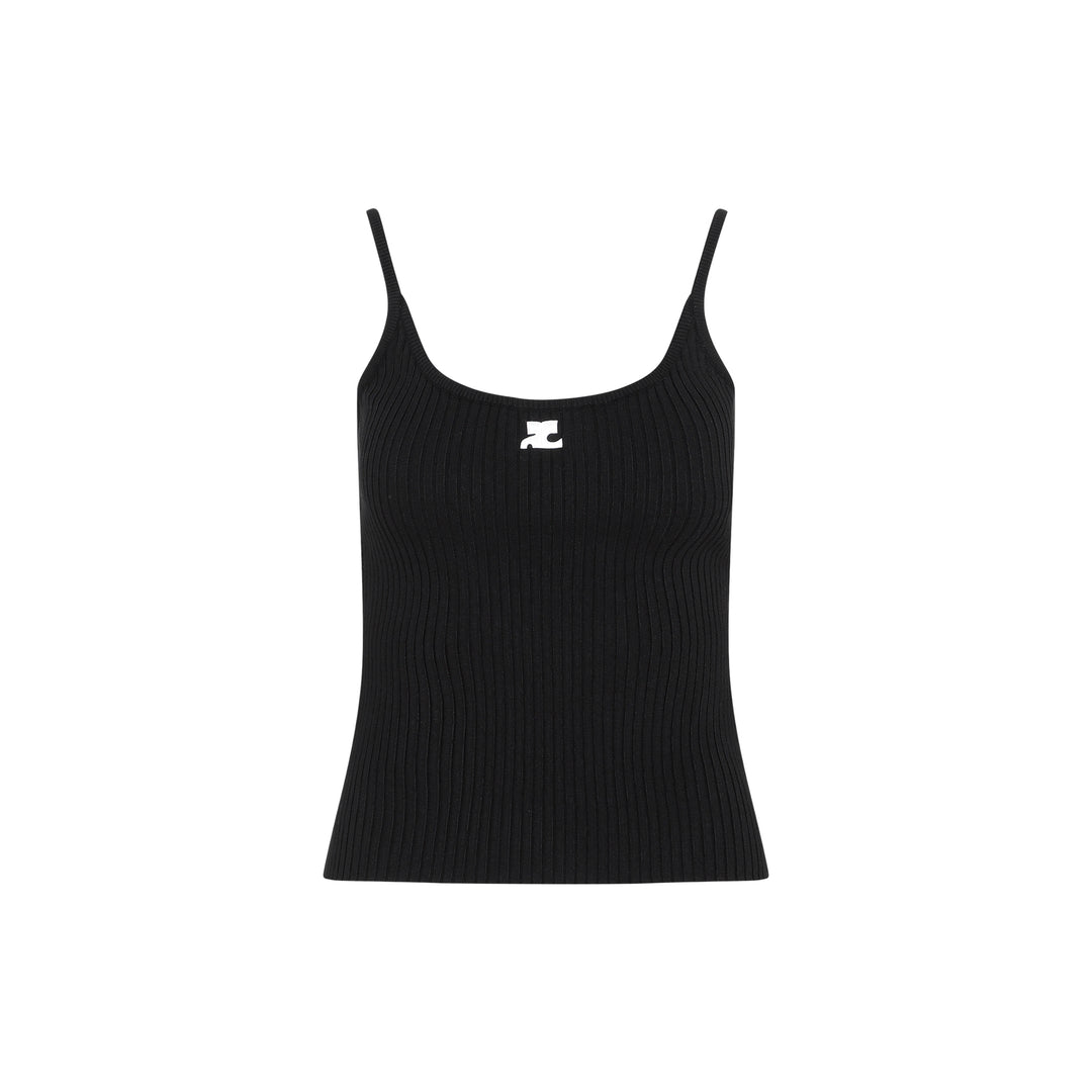 Courreges Vests & tanks - Nero | 282c6da2bba1a79ada5d6dc0ab684854208e580a