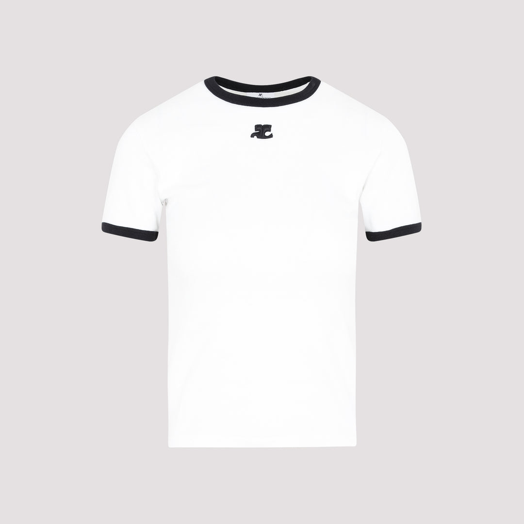 Courreges T-shirts - Bianco | 0ab906ebe5f860489baf78f9a92cd5d86564d07b