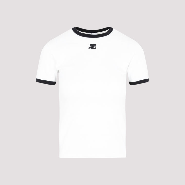 Courreges T-shirts - Bianco | 0ab906ebe5f860489baf78f9a92cd5d86564d07b