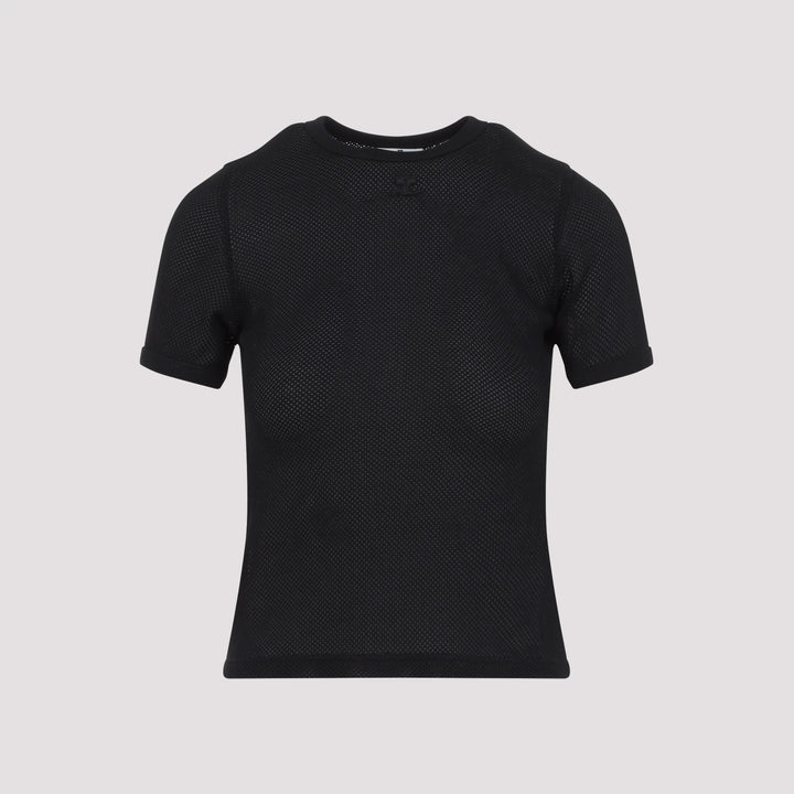 Courreges T-shirts - Nero | bd4772e836a96075252a3c9dd34c481578f29967