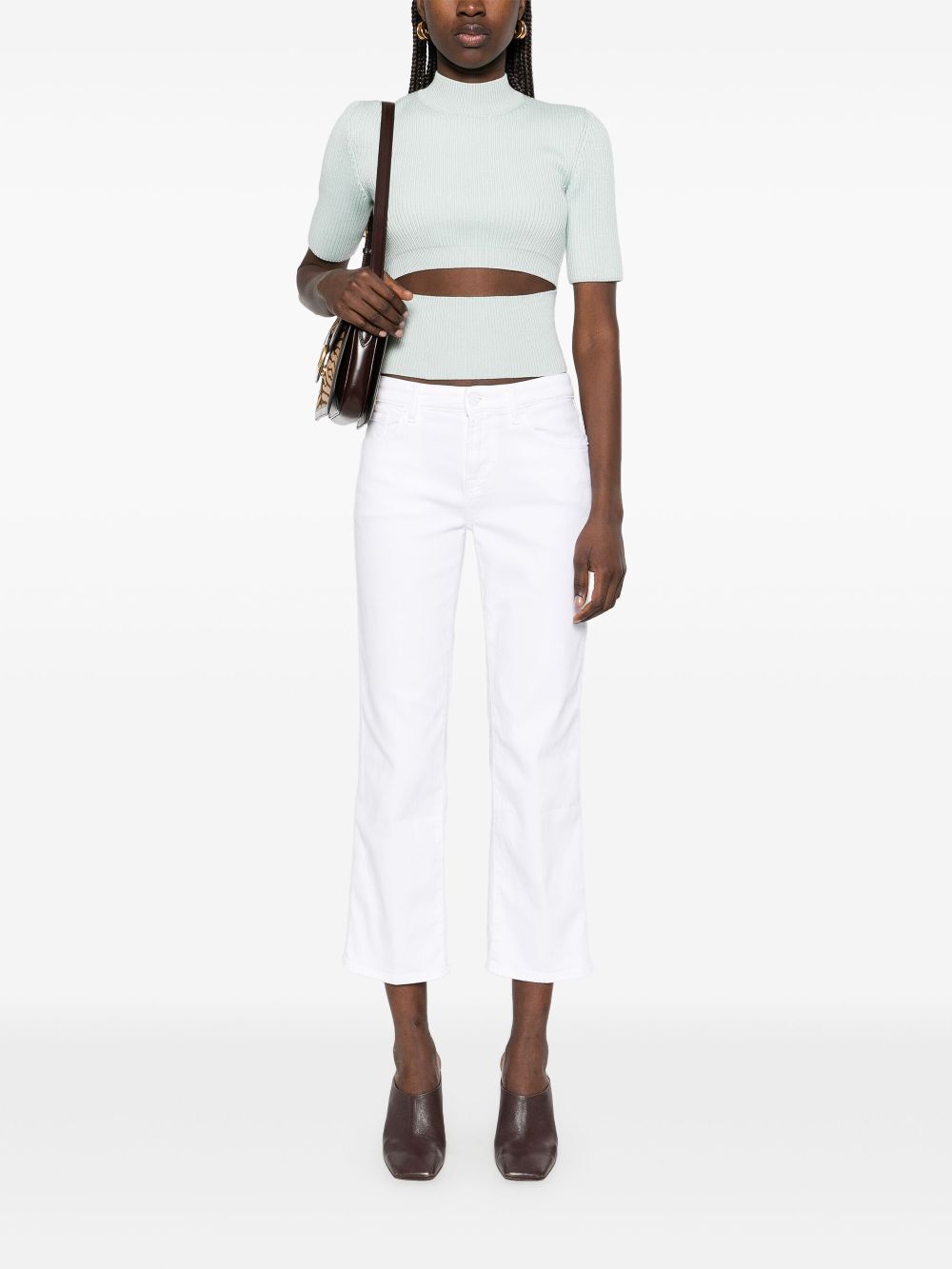 7 For All Mankind Tapered - Bianco | 147fe0d55fdf0859197c508193681840f0e49975