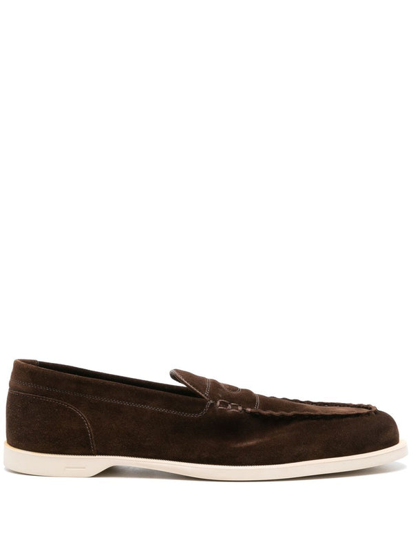 Mocassini Casual Pace In Pelle Scamosciata