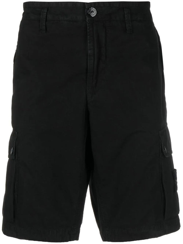 Stone Island Track shorts - Nero | b26c4c8586e0299eef7ad1d2498cca9f507fff27