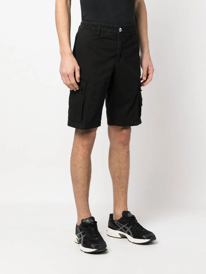 Stone Island Track shorts - Nero | 6c90ad608a5979aa0ed957bd2620366e9171e313