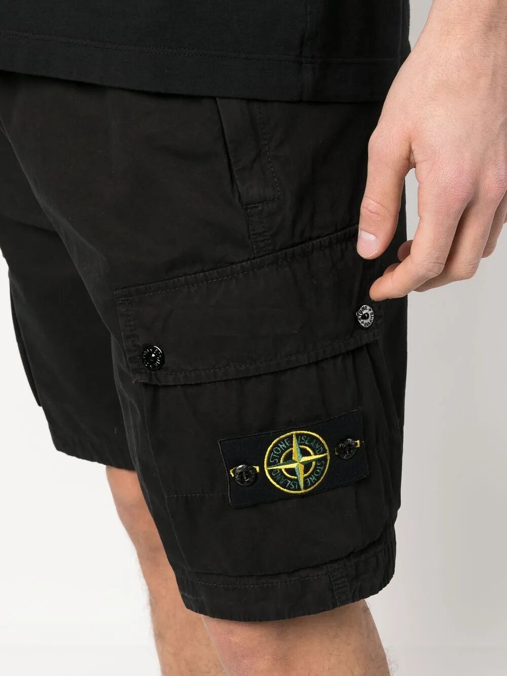 Stone Island Track shorts - Nero | 75e4107894c2595cd562873d2abe912b39656a1e