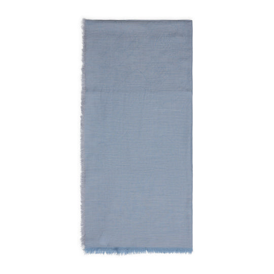 Light Blue Cashmere Scarf