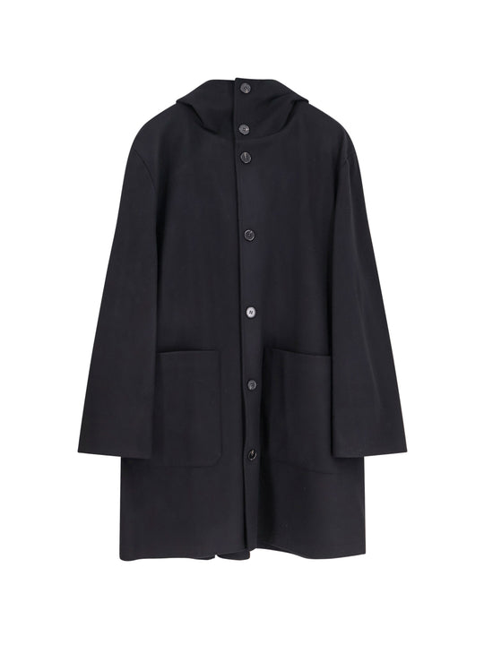 Tonio Felt Wool And Nylon Coat