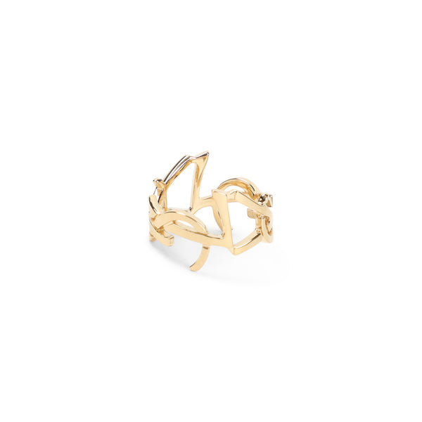 Gold Scarf Cassandre Brass Ring