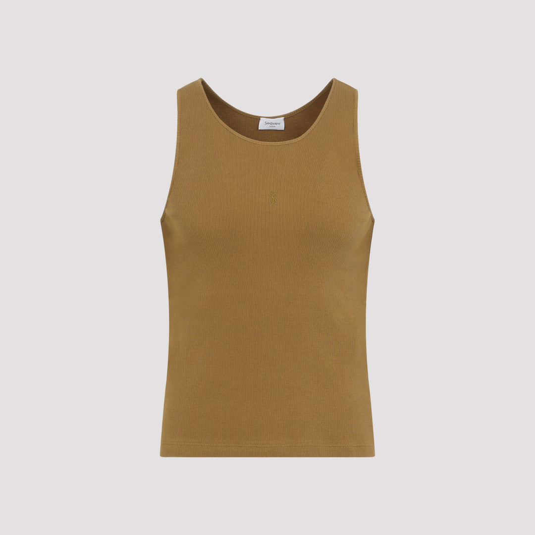 Saint Laurent Vests & tanks - Marrone | abb604970b161c34282e4997ae824663602801b1